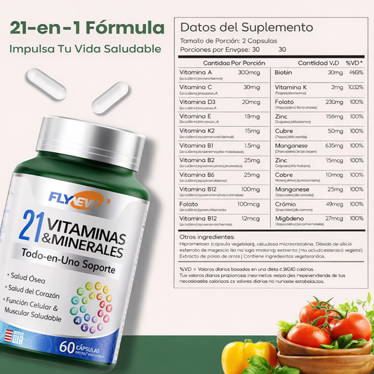 21 Vitamins & Minerals